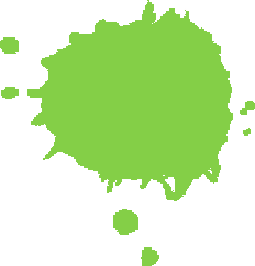 Green Paint Splatter