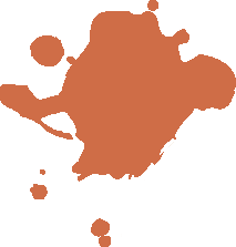 Orange Paint Splatter